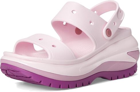 Crocs Unisex-Adult Classic Mega Crush Sandal Wedge in Saudi Arabia