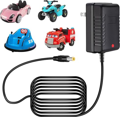 6 Volt Battery Charger for Kids Ride On Toys - Universal Charger for Best Choice Wrangler Kid Electric Ride On Cars. in Saudi Arabia