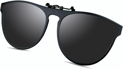 Polarized Clip On Flip Up UV Protection and Anti-Glare Outdoor Sunglasses for Prescription Glasses in Saudi Arabia