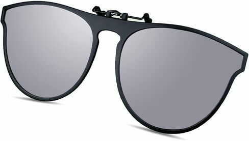 Polarized Clip On Flip Up UV Protection and Anti-Glare Outdoor Sunglasses for Prescription Glasses in Saudi Arabia