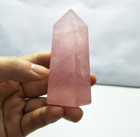 Healing Crystal Wands Point Faceted Prism Bars for Reiki Chakra Meditation Therapy Deco in Kuwait