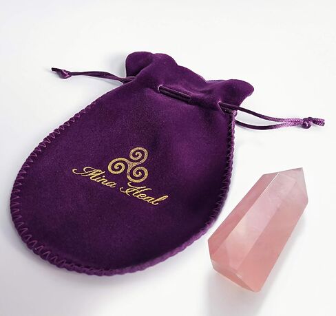 Healing Crystal Wands Point Faceted Prism Bars for Reiki Chakra Meditation Therapy Deco in Kuwait