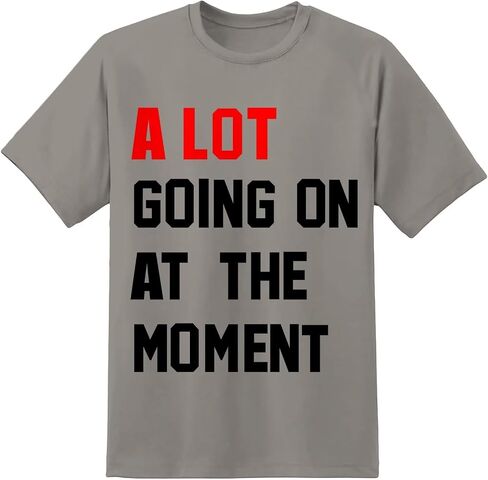 Country Music A Lot Going On at The Moment Shirt for Women Letters Graphic Music City Vacation Shirt Tee Outfits in Saudi Arabia