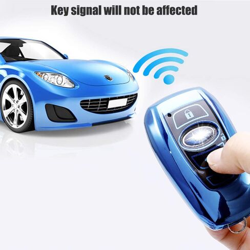 Soft TPU Protector Key Fob Cover Case fit for Subaru Impreza Crosstrek 2020 Forester Ascent XV WRX BRZ Keyless Entry Key Fob (Red) in Saudi Arabia