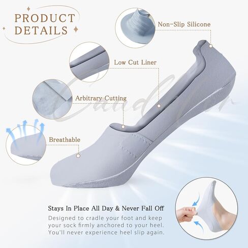 Caudblor Thin No Show Socks Low Cut Liner in Saudi Arabia