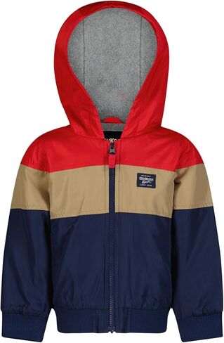 OSHKOSH B'GOSH Boys' Sporty Bomber Jacket with Fleece Hood and Lining in Saudi Arabia