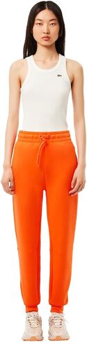 Lacoste Women's Fleece Cotton Tapered Track Pants in Saudi Arabia