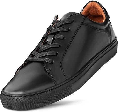 Dunross & Sons Mens Sneakers. Fashion Sneakers. Lace-Up Or Slip-On Mens Casual Shoes. Comfortable Leather Shoes. in Saudi Arabia