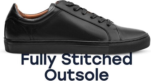 Dunross & Sons Mens Sneakers. Fashion Sneakers. Lace-Up Or Slip-On Mens Casual Shoes. Comfortable Leather Shoes. in Saudi Arabia