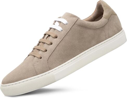 Dunross & Sons Mens Sneakers. Fashion Sneakers. Lace-Up Or Slip-On Mens Casual Shoes. Comfortable Leather Shoes. in Saudi Arabia