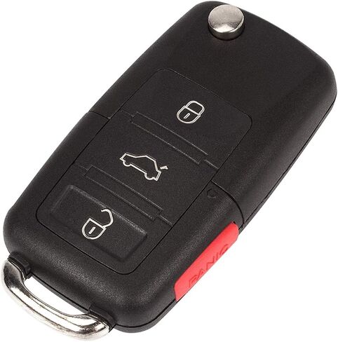 Replacement Flip Remote Entry Key Fob Case for VW Volkswagen Jetta Passat Golf Beetle Rabbit GTI CC EOS Key Fob Cover No Chips in Saudi Arabia