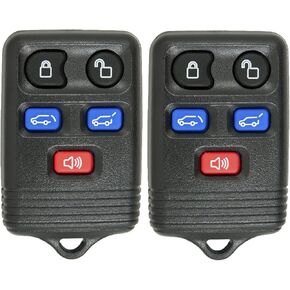 Keyless2Go Replacement for Keyless Entry Remote Car Key Fob Vehicles That Use CWTWB1U551, Self-Programming - 2 Pack