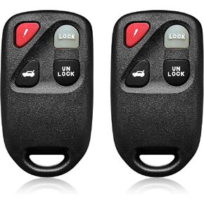 Car Key Fob Remote Keyless Entry Control KPU41805 315MHz 4 Button Replacement for 2003-2008 Mazda RX8 6 626-2 Pack