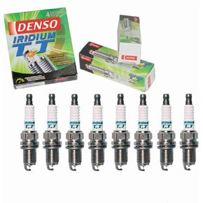 8 pc DENSO Iridium TT Spark Plugs compatible with Lexus GX470 4.7L V8 2003-2009