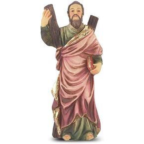 4" Statue with Prayer Card St. Andrew