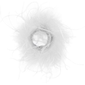 Women's Feather Cuff Wrist Sleeves Bracelets Watch Patting Circle Slap Ring Bangle for Wrist Hair Accessory Party Costume in Saudi Arabia