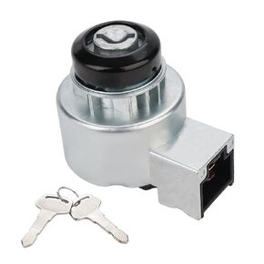 Ignition Switch with 2 Keys Replacement for 6C040-55452 Compatible with Kubota Tractor B1700 B2100 B2320 B2400 B2410 B2620 B2630 B2710 B3200 B7400 B7500 B7510 B7610 B7800