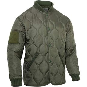 Rothco 19778 Quilted Woobie Jacket Color : Olive Drab,Size : 2XL