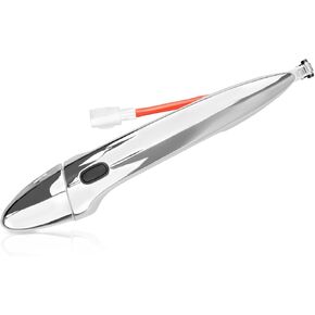 Exterior Door Handle Front Left Driver Side Fit for Lexus ES350 2007-2012 LS460 2007-2017 LS600hl 2008-2016, Chrome Outside Door Handles Replace 69220-33060