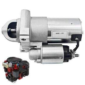 21677590 12v 1.5kw Starter Motor Assembly 11T Fits for Volvo Penta Engine V6-200 V6-240 V6-280 V8-300 V8-350 V8-380 V8-430 4.3L 6.2L 24074116