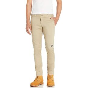 Dickies Double Knee Work Pants, Desert Sand, 28W x 30L