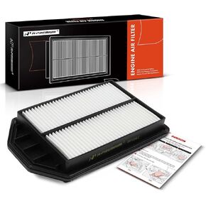 A-Premium Engine Air Filter Compatible with Honda CR-V 2007 2008 2009, L4 2.4L, Rigid Panel, Replace# 17220RZA000