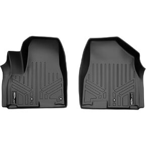 SMARTLINER Custom Fit Floor Mats 1st Row Liner Set Black for 2015-2021 Kia Sedona - All Models