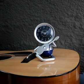 Music Gifts Guitar Gifts for Music Teacher Musicians Men Singers Band Director Guitar Players Metal Cowboy Guitar Desk Clock Music Studio Room Decor