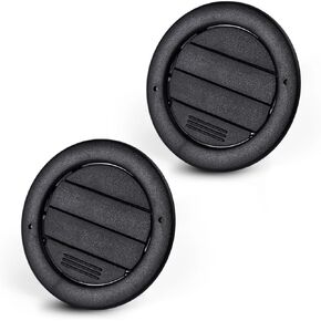 2pcs Roof Headliner AC Heater Air Vent for Ford Expedition/Lincoln Navigator 2025-2021, Black Rear Ceiling AC Air Pressure Vent Louver Grille Replacement Accessories