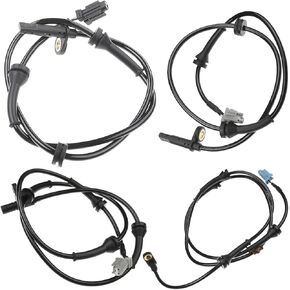 Set of 4 ABS Wheel Speed Sensors for 2007 2008 2009 2011 2012 Nissan Sentra Front + Rear