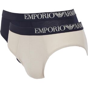 Emporio Armani Men's Soft Touch Bamboo Viscose 2-Pack Brief