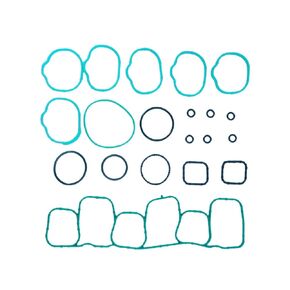 MS97118-1 Lower and Upper Intake Manifold Gasket Set Fit for Ford Edge Explorer F-150 Flex Taurus Mustang Transit-150 Transit-250 Transit-350 HD Fit for Lincoln MKS MKT MKX MKZ