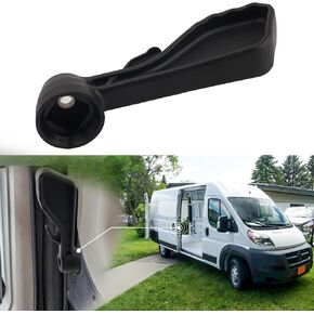 ترقية مقبض الباب المنزلق لسيارة Dodge Ram ProMaster 2014-2024، تصميم مريح بمقبض طويل مع خطاف.