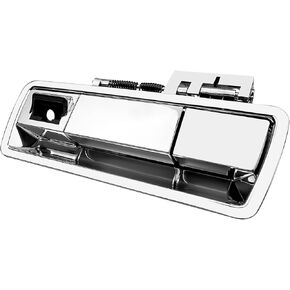 مقبض الباب الخلفي متوافق مع Nissan Armada 2004-2015، مقبض الباب الخلفي يحل محل 90606-ZZ90E 90606-ZQ78A، مقبض الباب الخلفي الخارجي مع فتحة الكاميرا فضي in Kuwait