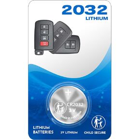OEM Remote Key FOB 2032 Battery Repair Kit (fits 2012-2021) for Toyota 4Runner Avalon Camry Corolla Highlander Prius C Rav4 Sequoia Tacoma Tundra Smart Case Shell Accessories Cover DIY KIT