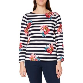 Joules Women's Harbour Print Long Sleeve Jersey Top