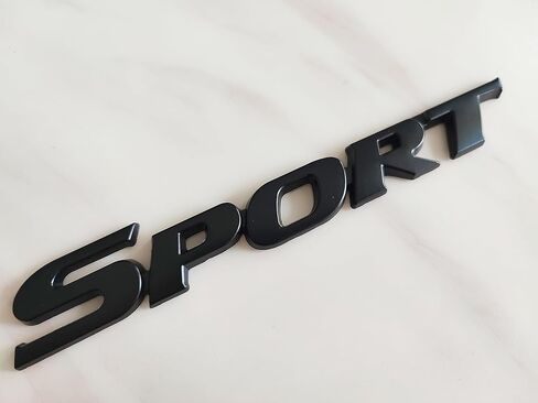 Sport selects 3D Metal Sports Stickers and Personalized Sports Badge Stickers(Black) in Kuwait
