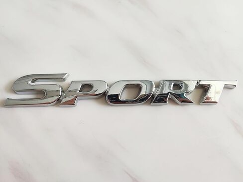 Sport selects 3D Metal Sports Stickers and Personalized Sports Badge Stickers(Black) in Kuwait