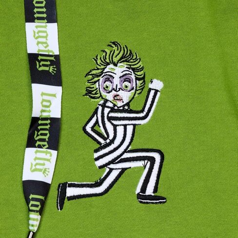 سويت شيرت بقلنسوة للجنسين من Loungefly Beetlejuice مقاس 2X in Saudi Arabia