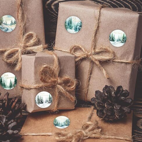 500PCS Christmas Stickers for Envelope,1.5" Round Merry Christmas Roll Stickers Labels,8 Designs Holiday Envelope Stickers Xmas Tag Seal for Envelope Box, Card Gift,Party Supplies in Saudi Arabia
