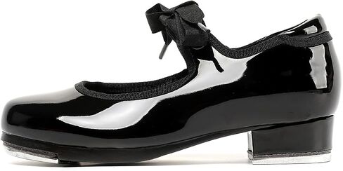 Tap Shoes for Girls Boys, Unisex Kids Tap Dance Shoes for Toddler, Lace-up Mary Jane Tap Shoes in Kuwait