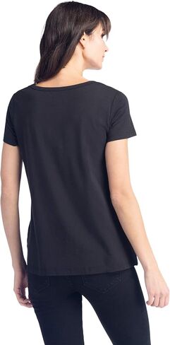 Fishers Finery Women's Ecofabric Short Sleeve Scoop Neck Tee; Relaxed Fit in Kuwait