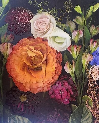 LUX PRESS Thank you Mushrooms luxurious greeting cards | Blank 5X7 THANK YOU CARDS, 10 pack with envelopes | Stunning colors printed on high-end recycled paper with eco-friendly ink in Saudi Arabia