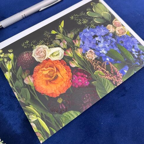LUX PRESS Thank you Mushrooms luxurious greeting cards | Blank 5X7 THANK YOU CARDS, 10 pack with envelopes | Stunning colors printed on high-end recycled paper with eco-friendly ink in Saudi Arabia