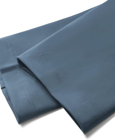 Fioboc Men's Half Zip Mock Neck Tee SmoothBlend Long Sleeve T-Shirt Quick-Drying Solid Smooth Top T-Shirt S-4XL in Kuwait