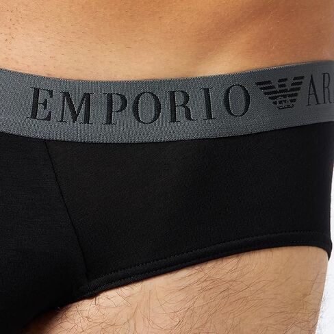 Emporio Armani Men's Soft Touch Bamboo Viscose 2-Pack Brief in Saudi Arabia