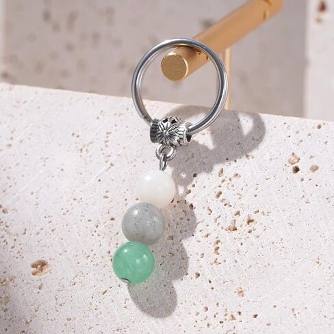 Kvekstio Crystal Keyring for Women, Good Luck Gift, Self Love, Uplifting Daily Remind, Relief Stress Anxiety Recovery Gift in Kuwait