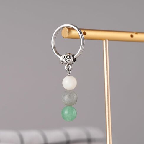 Kvekstio Crystal Keyring for Women, Good Luck Gift, Self Love, Uplifting Daily Remind, Relief Stress Anxiety Recovery Gift in Kuwait