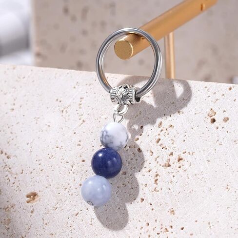 Kvekstio Crystal Keyring for Women, Good Luck Gift, Self Love, Uplifting Daily Remind, Relief Stress Anxiety Recovery Gift in Kuwait