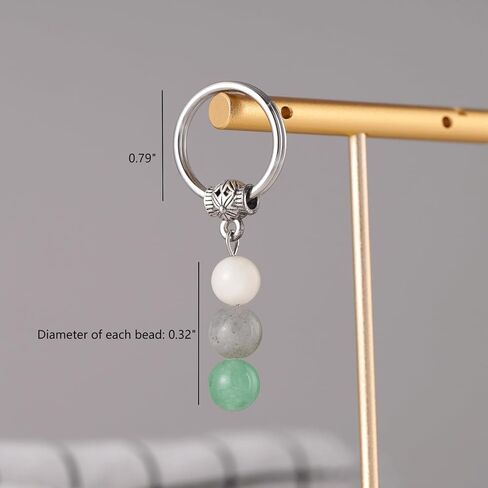 Kvekstio Crystal Keyring for Women, Good Luck Gift, Self Love, Uplifting Daily Remind, Relief Stress Anxiety Recovery Gift in Kuwait